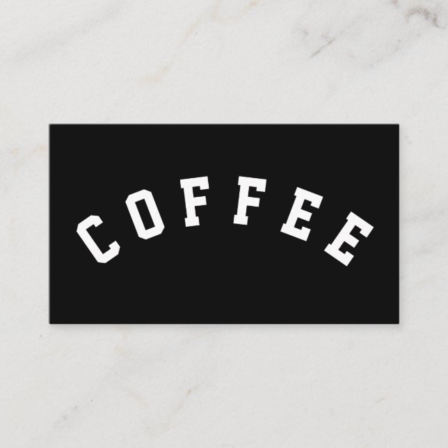 Enkelt centrerad buktad världsstjärna för text lojalitetskort (Framsida)