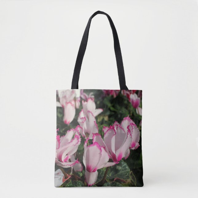 Enkelt Cyclamen Tygkasse (Framsida)