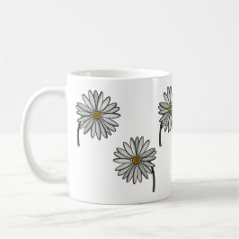 Enkelt Daisy Kaffemugg