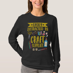 Enkelt distraherad av hantverksprodukter Offert fö T Shirt