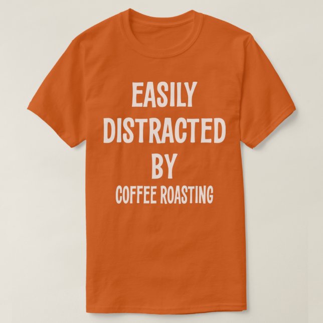 ENKELT DISTRAKTERAT GENOM KAFEROTTNING FUNNY GIFT T SHIRT (Design framsida)