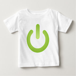 Enkelt driva knäppas tee shirt