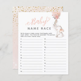 Enkelt elefant- och ballonbabyspel