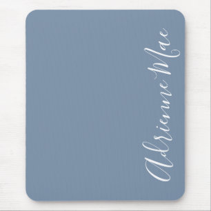 Enkelt Elegant Denim Blue-Personlig Musmatta