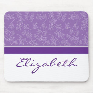Enkelt Elegant Designer Anpassningsbar Lilac Mouse Musmatta