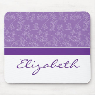 Enkelt Elegant Designer Anpassningsbar Lilac Mouse Musmatta