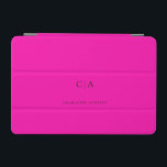 Enkelt, elegant monogram iPad mini-hölje iPad Mini Skydd<br><div class="desc">Modern,  enkel,  elegant monogramipad,  nyare rosa. Redigera bara produkten om några minuter. Du kan ändra typsnittet / storlekt / färg och position med hjälp av "ytterligare anpassning".</div>