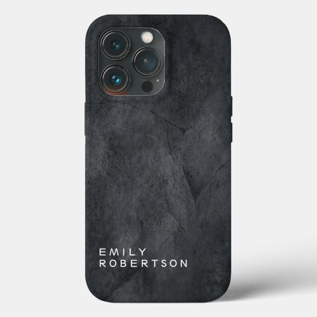 Enkelt enkelt Grått-Trendig Modern minimalistisk (Baksida )