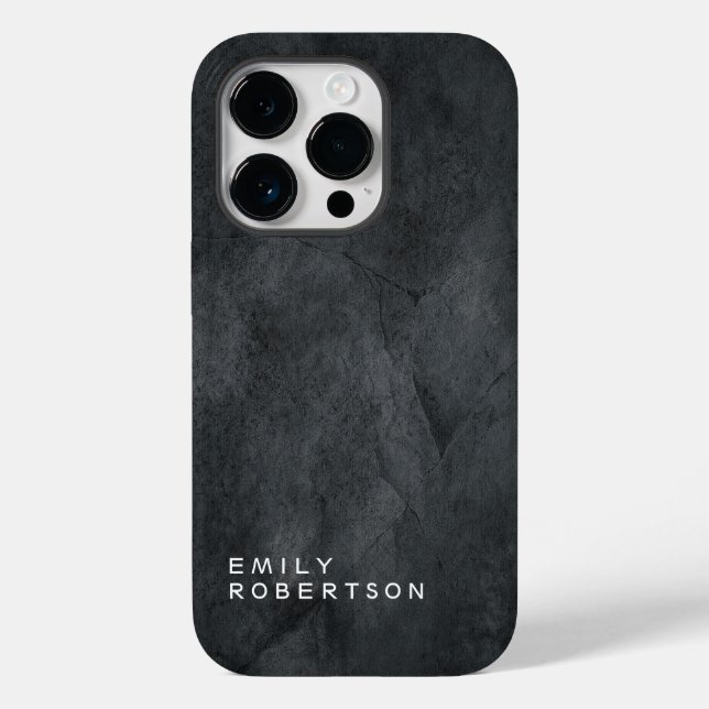 Enkelt enkelt Grått-Trendig Modern minimalistisk (Baksida)