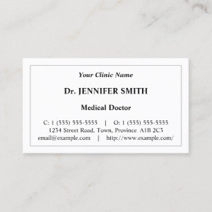 Enkelt, enkelt och enkelt Affärskort Visitkort