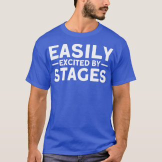Enkelt excessivt med mellanstegstagghandsmotiv t shirt