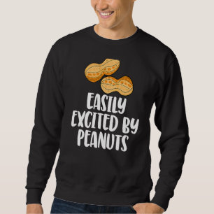 Enkelt exciterad av bonuts Tasty Gender Reveal Lov Lång Ärmad Tröja