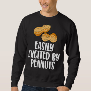 Enkelt exciterad av bonuts Tasty Gender Reveal Lov Lång Ärmad Tröja