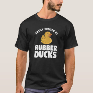 Enkelt exciterad av Rubber Ankor för ett Anka T Shirt