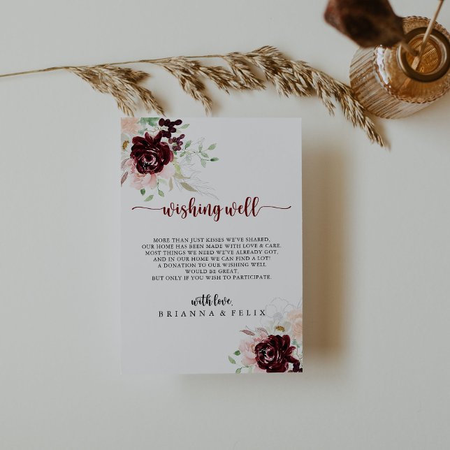 Enkelt färgat, klassiskt, Bröllop-målarfärg Tilläggskort (Skapare uppladdad)