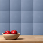 Enkelt fast färg-slate-blått kakelplatta<br><div class="desc">Enkelt,  fast,  färg-formad blå formgivning.</div>