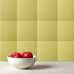 Enkelt fast Gult-Acacia med färg-slät  Kakelplatta<br><div class="desc">Enkel,  solid Gult-Acacia-design med fast färg.</div>