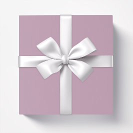 Enkelt fast mauvdimma presentpapper