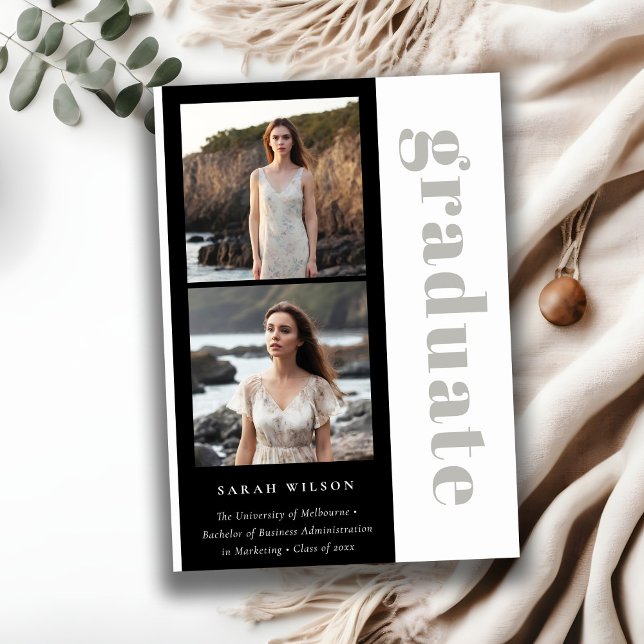 Enkelt fet svart och vit 2 foto Studenten Meddelande (Skapare uppladdad)