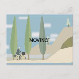 ENKELT FLYTTA POSTCARD HELG VYKORT