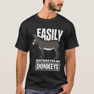 Enkelt fördelad av Donkey - Funn Farm Owner Gif T Shirt