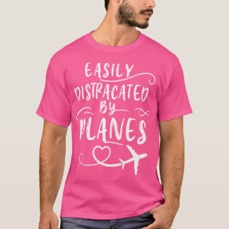 Enkelt fördelad av Flygplan T Shirt