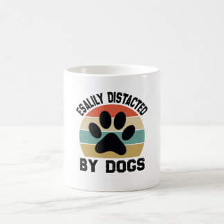 Enkelt fördelad av Hundar Kaffemugg