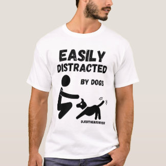 Enkelt fördelad av Hundar T Shirt