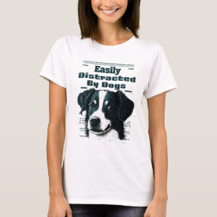Enkelt fördelad av Hundar T Shirt