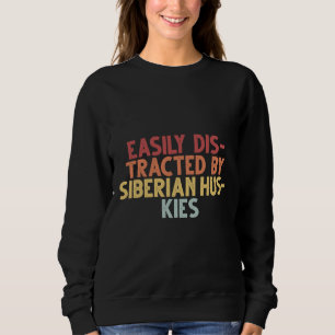 Enkelt fördelad av Siberian husky Funny Vintag T Shirt