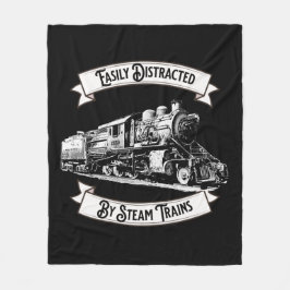 Enkelt fördelad på Tåg-motorjärnvägen Fleecefilt