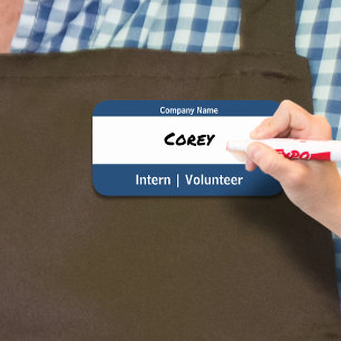 Enkelt företag - tillfällig rollborttagning av blå namnbricka