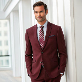 Enkelt Formal Red and White Rand Slips