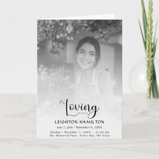 Enkelt foto Firande i Life Folded Program (Framsida)