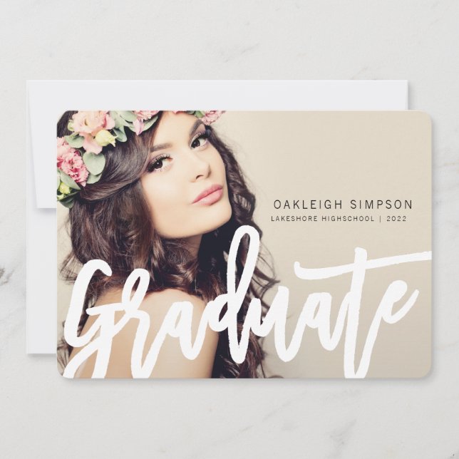 Enkelt Grad-skript Studenten Meddelande (Framsida)