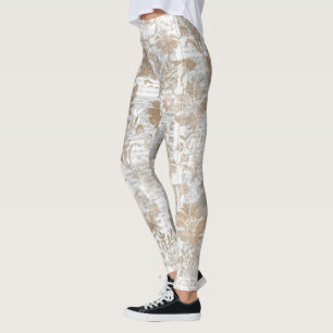Enkelt halvmånsskinka, unikt leggings