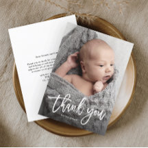 Enkelt handskrivet foto av Baby
