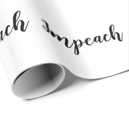 Enkelt handskrivet skrivar Calligraphy Impeach Presentpapper