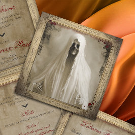 Enkelt hemsökt Creepy Ghost Halloween