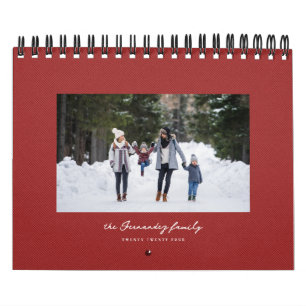 Enkelt herringben tweed Classic family Kalender