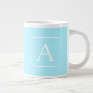 Enkelt Himlar Blue Monogram Jumbo Mugg