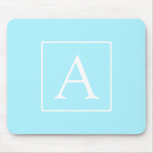 Enkelt Himlar Blue Monogram Musmatta
