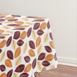Enkelt Höst löv Tablecloth