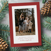 Enkelt interpolerat julfoto från ram