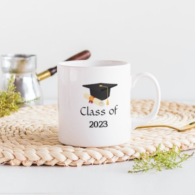 Enkelt kaffe studenten firande mugg (Skapare uppladdad)