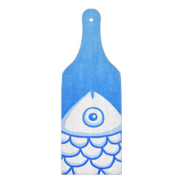 Enkelt Karipfiskblått Abstrakt