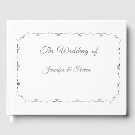 Enkelt katolska Bröllop Gästböcker