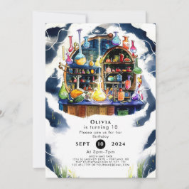 Enkelt kemiskt vetenskapsfolk, fantastiska dagar inbjudningar