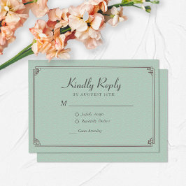 Enkelt kinesiskt traditionellt Mönster OSA Kort