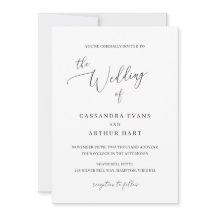 Enkelt klassiskt traditionellt Elegant bröllop